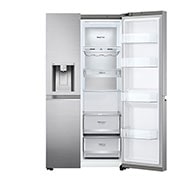 LG 635L Side by Side Fridge in Stainless Finish, GS-L635PLF