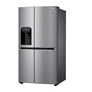 LG 625L Side by Side Fridge with Water & Ice Dispenser, GS-L668PNL