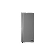 LG 635L Side by Side Fridge with Non-Plumbed Ice & Water Dispenser, GS-N600PL