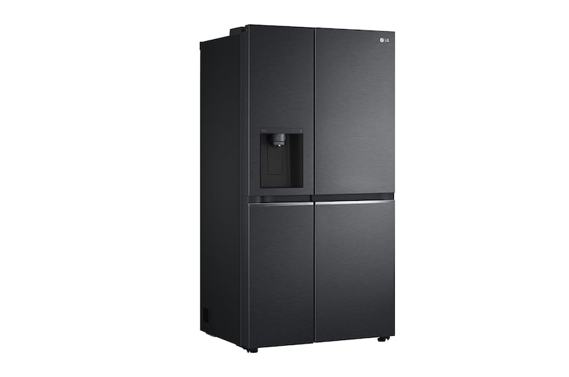 LG 635L Side by Side Fridge - Non-Plumbed, GS-N635MBL