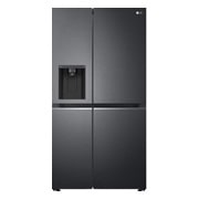 Front view of 635L Side by Side Fridge - Non-Plumbed GS-N635MBL