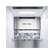 LG 635L Side by Side Fridge with Craft Ice™ , GS-V600MBLC