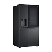 LG 635L Side by Side Fridge with Craft Ice™ , GS-V635MBLC