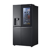 LG 635L Side by Side Fridge with Craft Ice™ , GS-V635MBLC