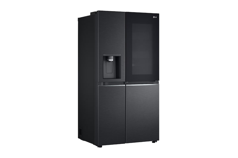 LG 635L Side by Side Fridge with Craft Ice™ , GS-V635MBLC