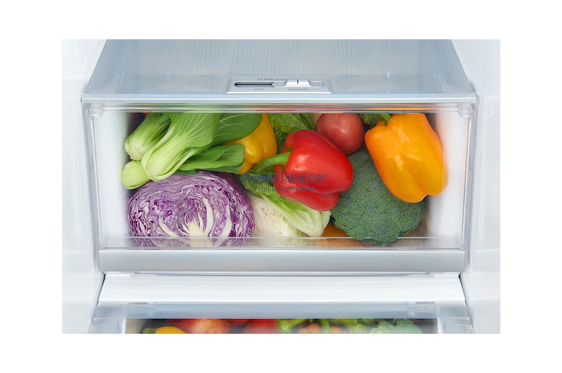 LG 625L Side by Side Fridge with InstaView Door-In-Door® in Matte Black Finish, GS-V665MBL