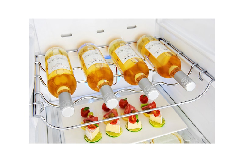 LG 625L Side by Side Fridge with InstaView Door-In-Door® in Matte Black Finish, GS-V665MBL