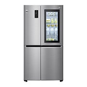 LG 642L Side by Side Fridge with InstaView Door-In-Door® in Stainless Finish, GS-VB680PL