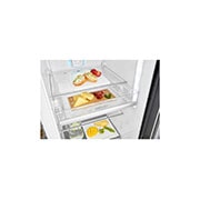 LG 642L Side by Side Fridge with InstaView Door-In-Door® in Stainless Finish, GS-VB680PL