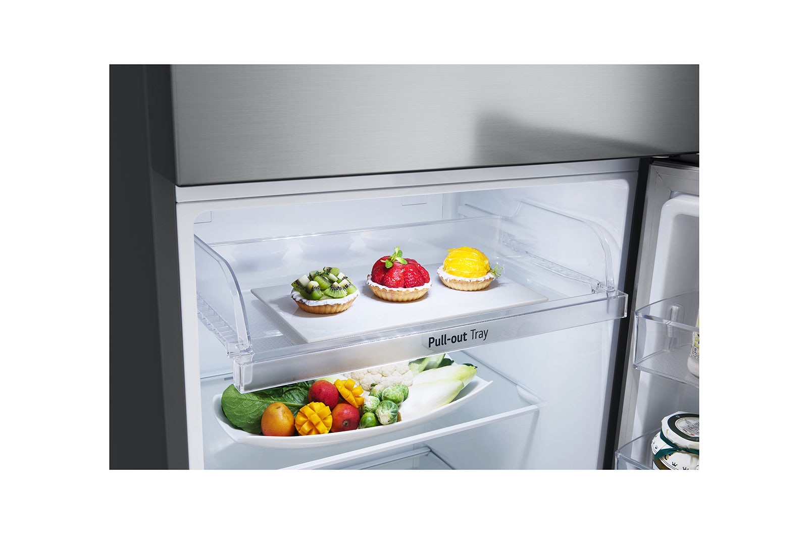 LG 243L Top Mount Fridge in Stainless Finish       , GT-1S