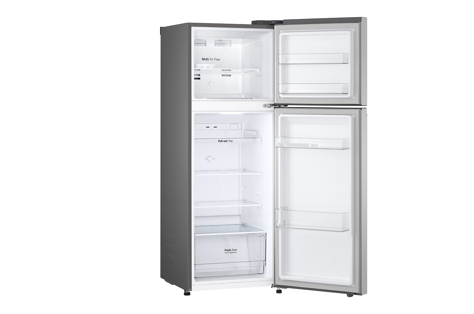 LG 243L Top Mount Fridge in Stainless Finish       , GT-1S