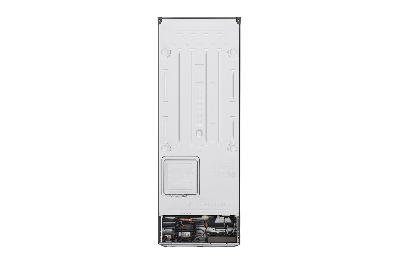 LG 243L Top Mount Fridge - Stainless Finish, GT-1S