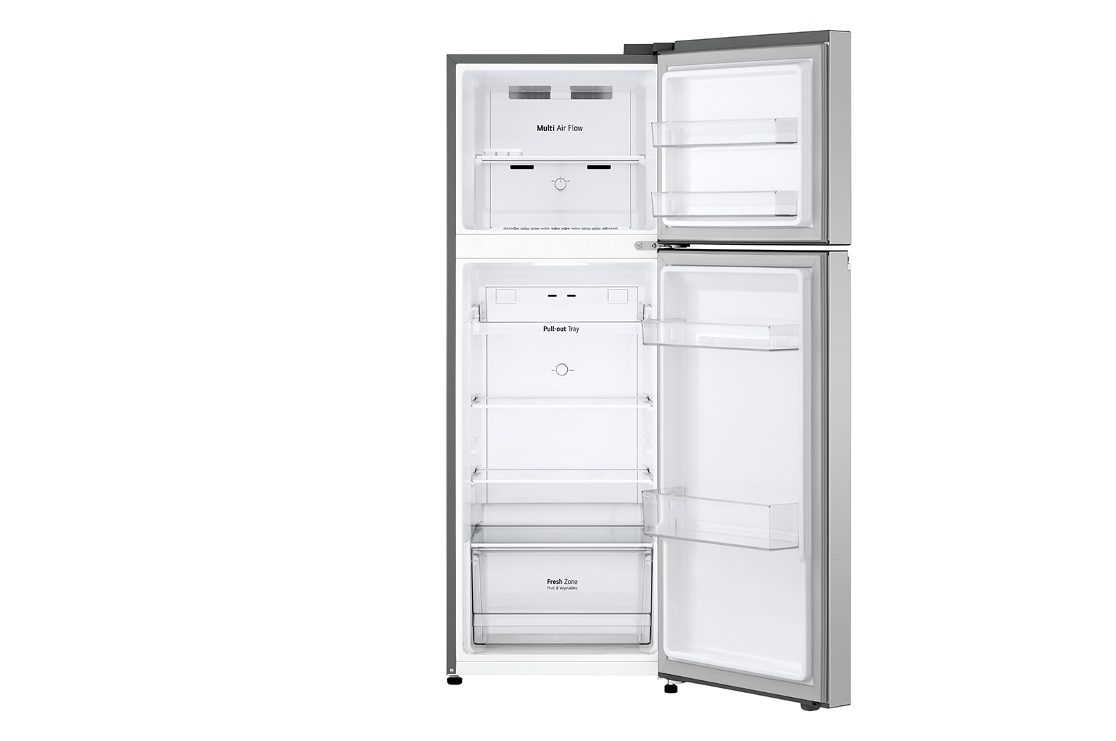 LG 243L Top Mount Fridge in Stainless Finish       , GT-1S