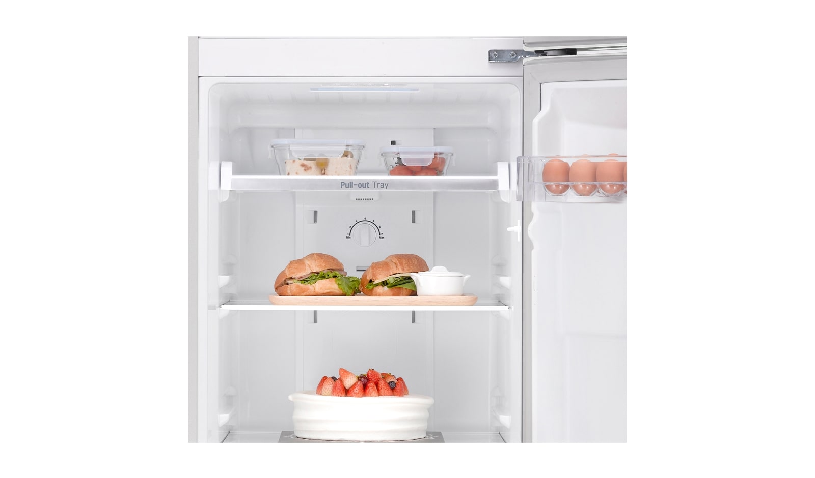 LG 223L Top Mount Fridge with Inverter Compressor, GT-223MWL