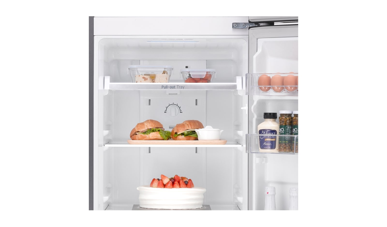 LG 279L Top Mount Fridge with Inverter Compressor, GT-279MPL