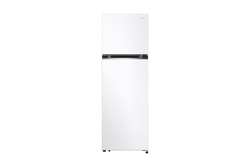 Front view of 266L Top Mount Fridge - White Finish GT-2W