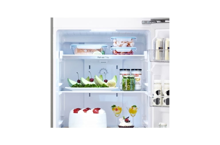LG 332L Top Mount Fridge with 4 Star Energy Rating, GT-332MPL