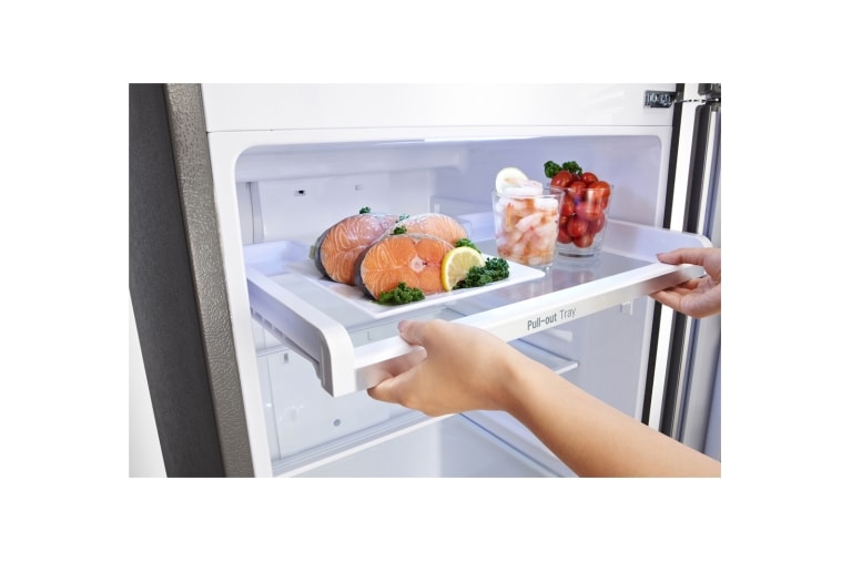 LG 332L Top Mount Fridge with 4 Star Energy Rating, GT-332MPL
