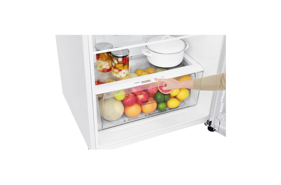 LG 410L Top Mount Fridge with Door Cooling+™, GT-442WDC