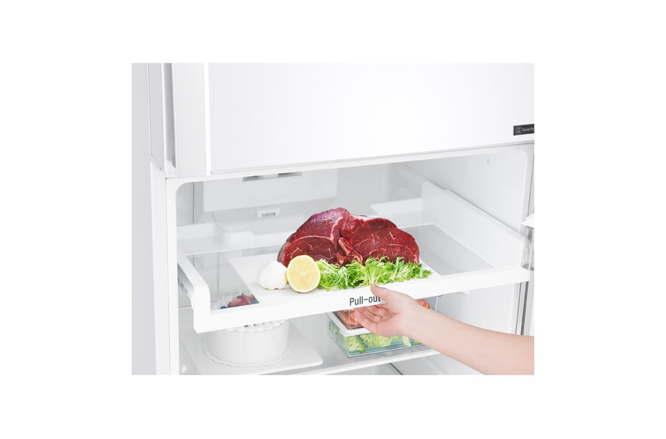 LG 410L Top Mount Fridge with Door Cooling+™, GT-442WDC