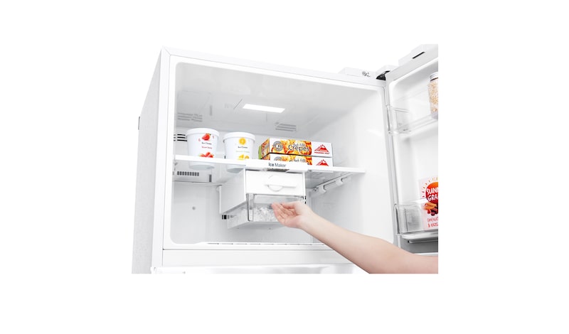 LG 410L Top Mount Fridge with Door Cooling+™, GT-442WDC