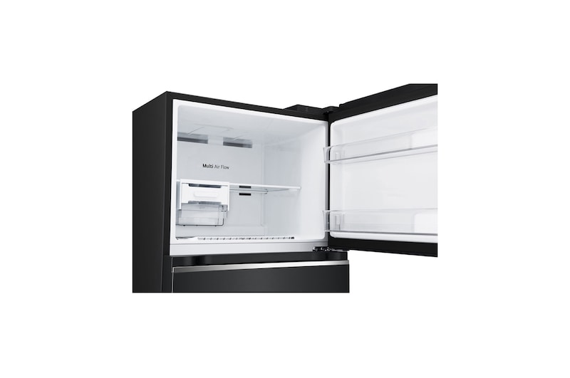LG 335L Top Mount Fridge - Matte Black Finish, GT-4MB