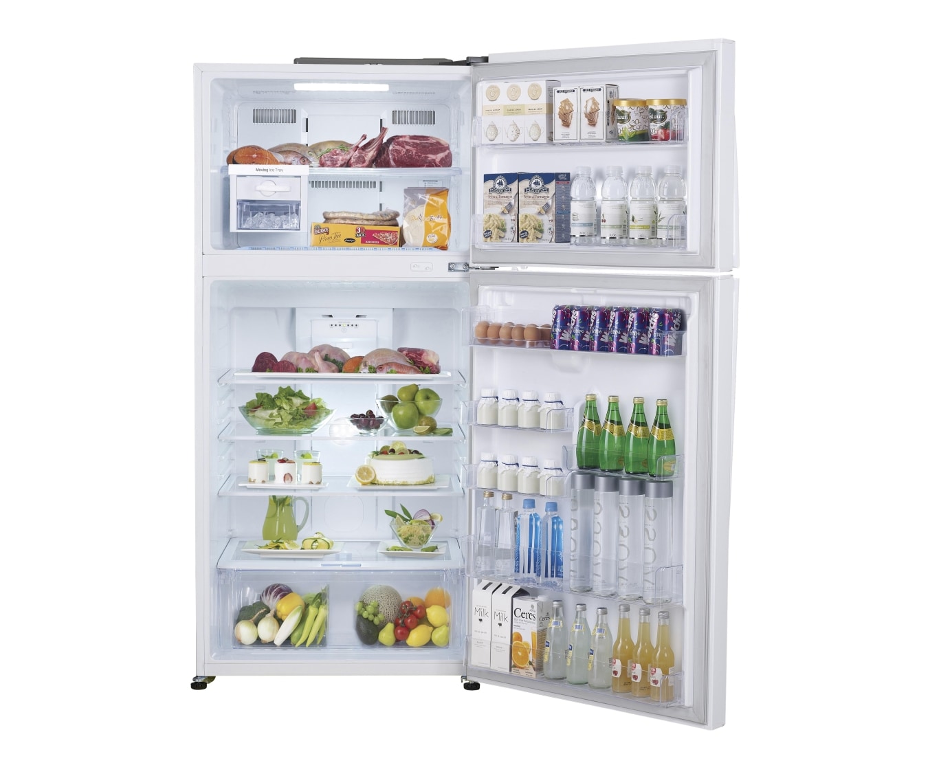 LG 515L Top Mount Fridge with Inverter Compressor, GT-515BWL