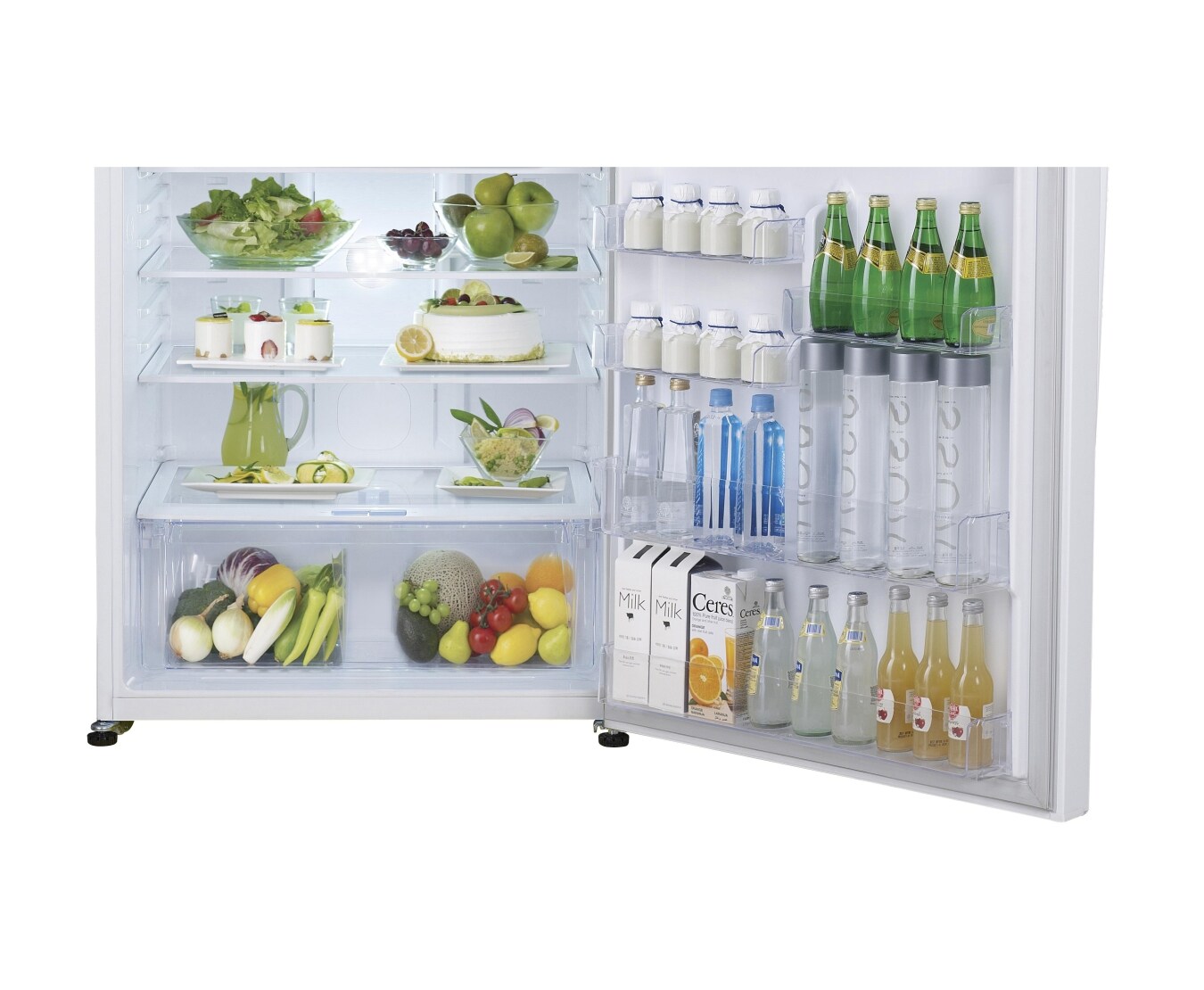 LG 515L Top Mount Fridge with Inverter Compressor, GT-515BWL