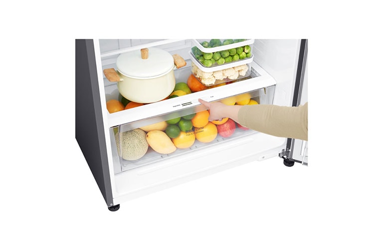 LG 478L Top Mount Fridge in Stainless Finish, GT-515SDC