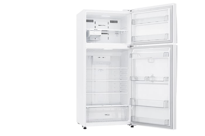 LG 478L Top Mount Fridge - White Finish, GT-515WDC