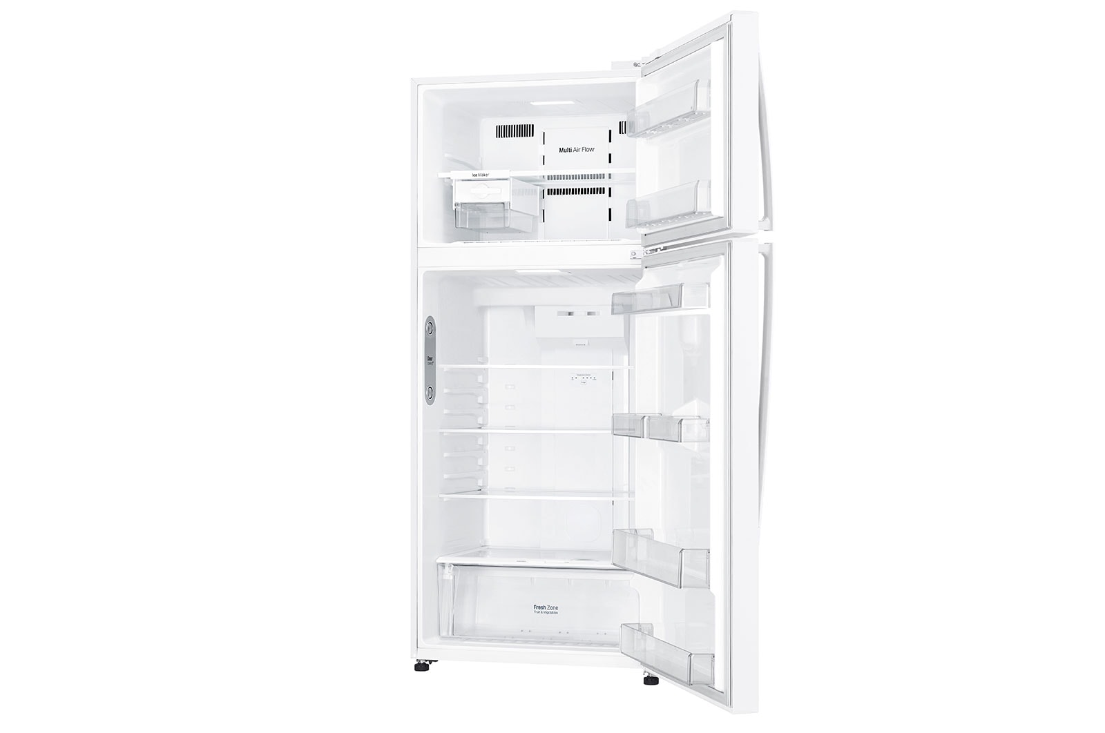 LG 478L Top Mount Fridge in White Finish, GT-515WDC