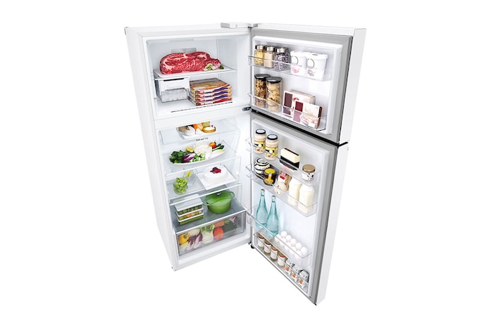 LG 375L Top Mount Fridge - White Finish, GT-5W