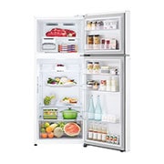 LG 375L Top Mount Fridge in White Finish, GT-5W