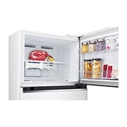 LG 375L Top Mount Fridge in White Finish, GT-5W