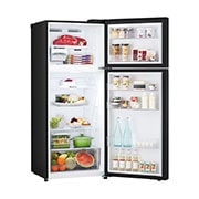 LG 395L Top Mount Fridge - Matte Black Finish, GT-6MB