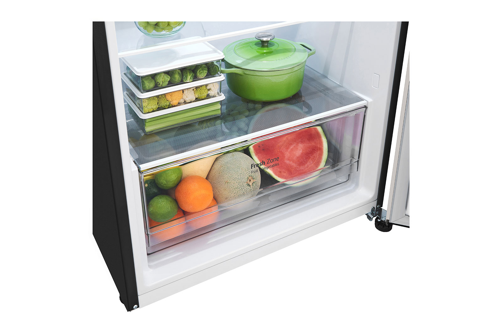 LG 395L Top Mount Fridge in Natural Beige Finish, GT-6NB