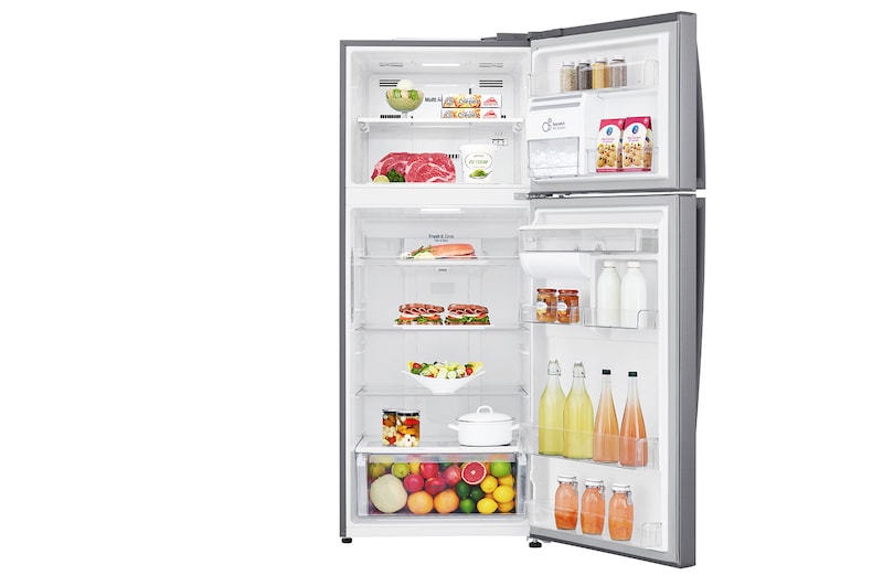 LG 424L Top Mount Fridge in Stainless Finish, GT-L471PDC