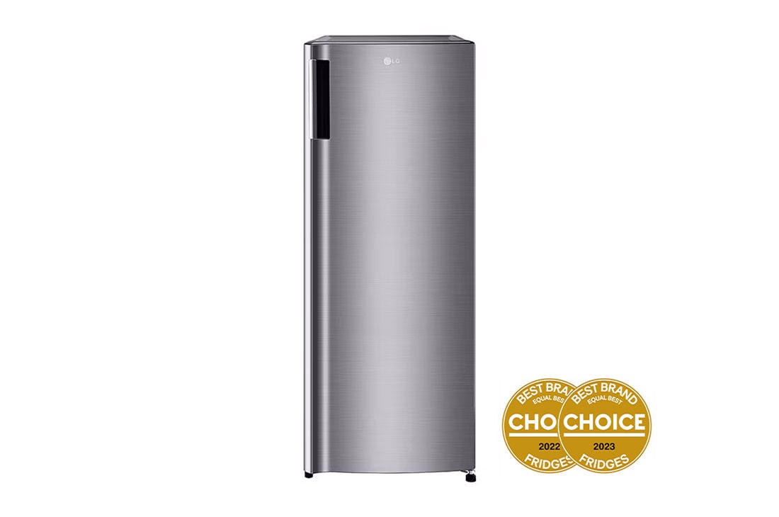 LG 194L Single Door Fridge in Stainless Finish, GU-B194PL