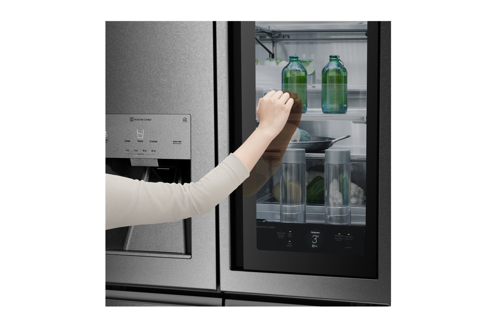 LG SIGNATURE 640L French Door Fridge, with InstaView Door-in-Door®, SG-5I700TSL