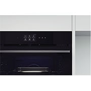 LG SERIES 9 – 76L InstaView Full Steam Oven with Blue EasyClean™, Matte Black Glass, BO609B1BG4