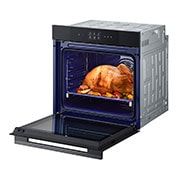 LG SERIES 9 – 76L InstaView Full Steam Oven with Blue EasyClean™, Matte Black Glass, BO609B1BG4