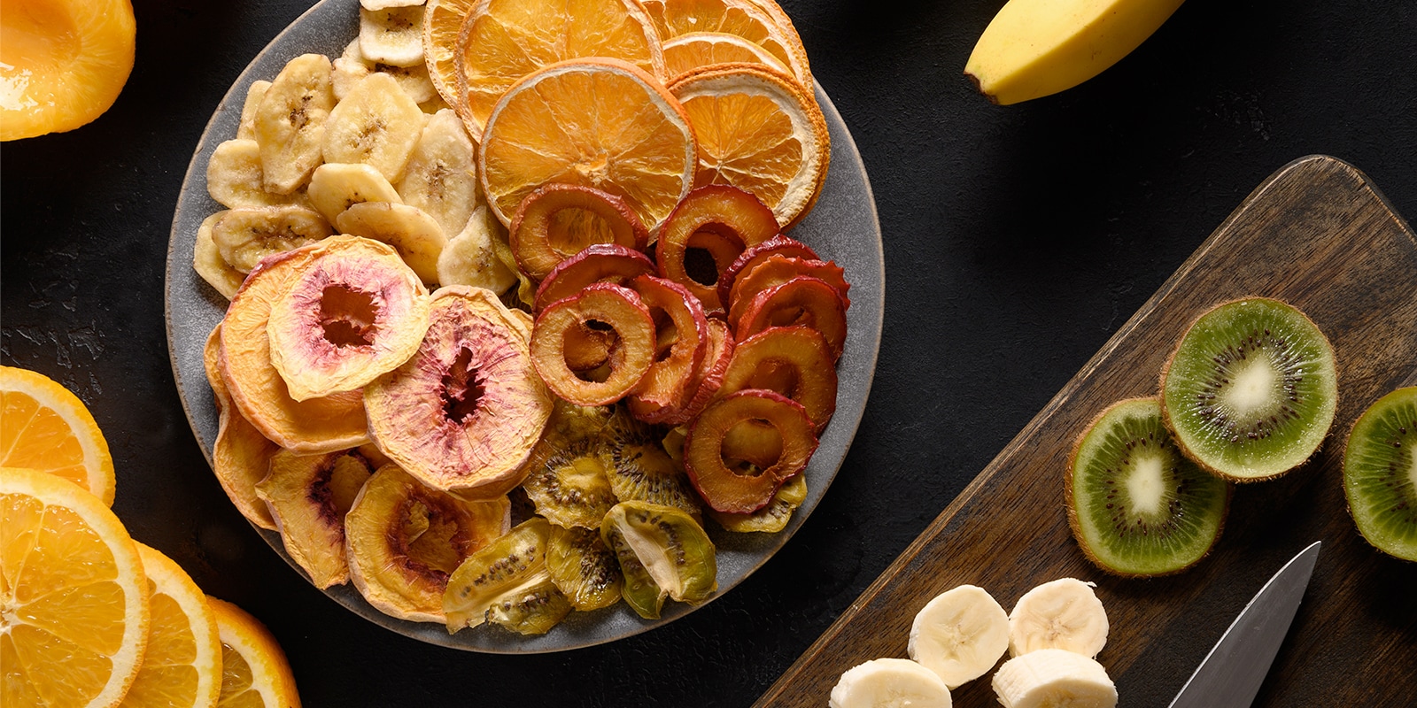 This is an image of dried fruits