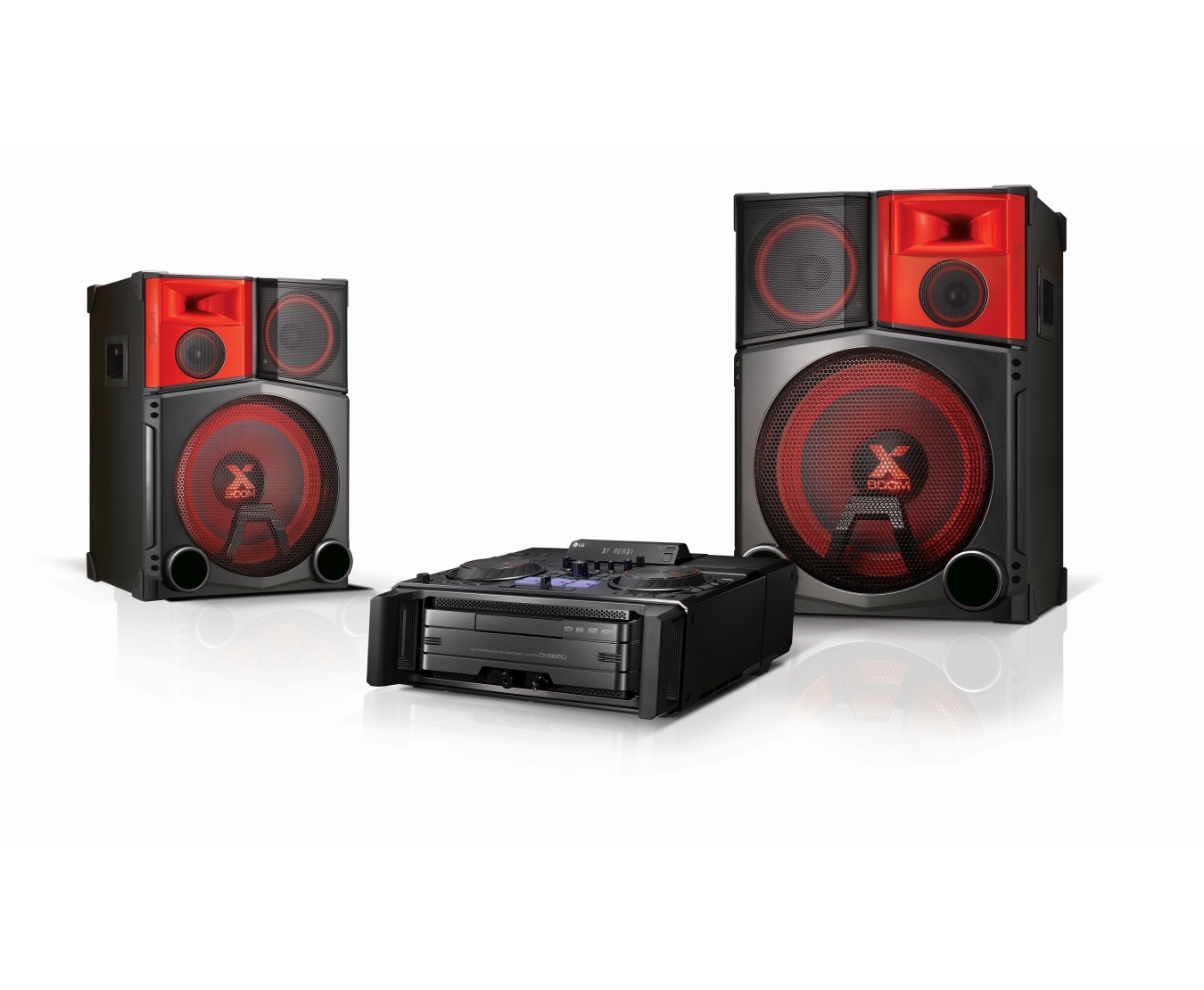 LG 4400W Extreme Party Hi-Fi Mini System, CM9950