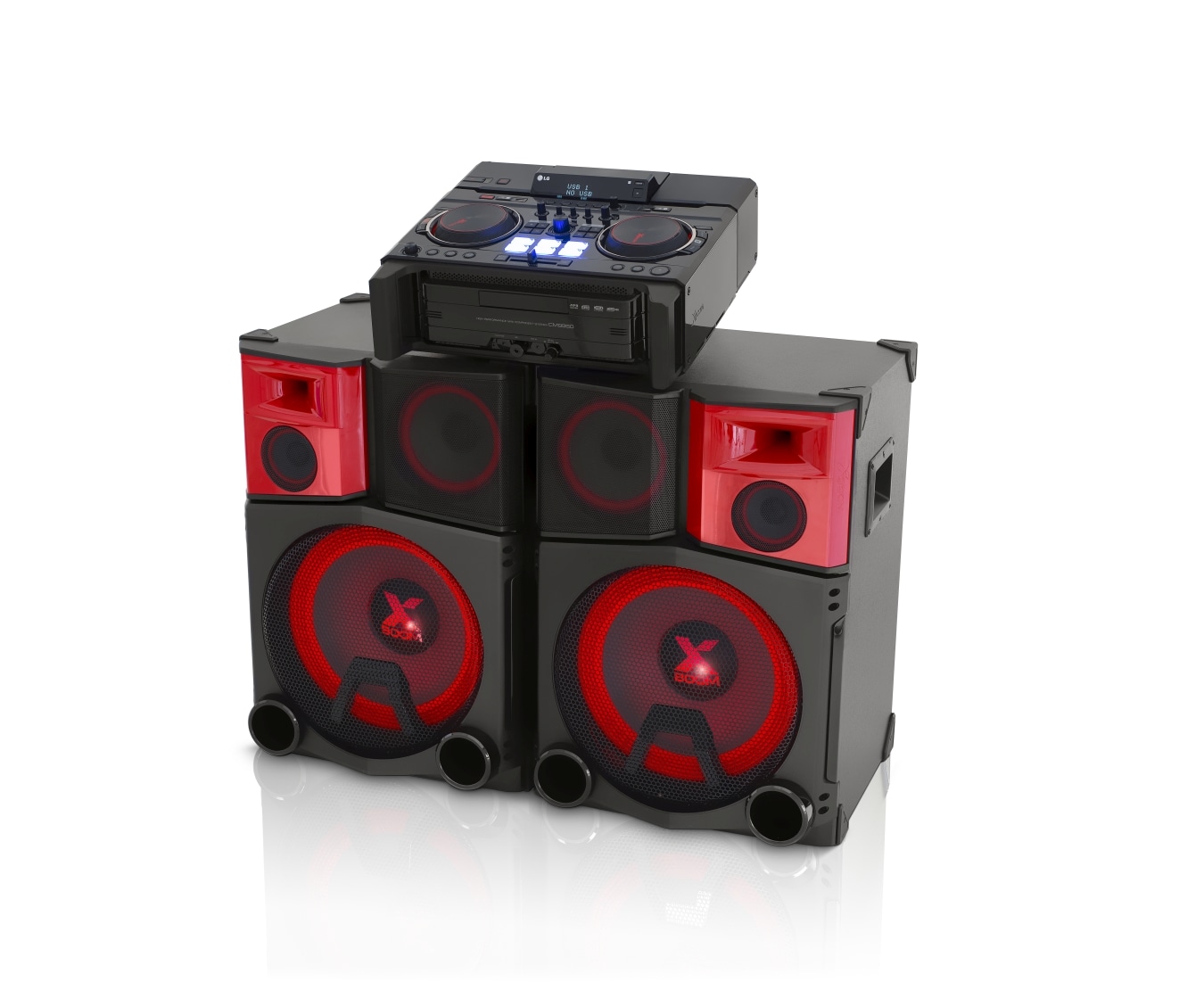 LG 4400W Extreme Party Hi-Fi Mini System, CM9950