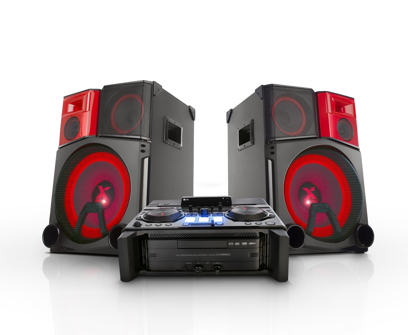 LG 4400W Extreme Party Hi-Fi Mini System, CM9950