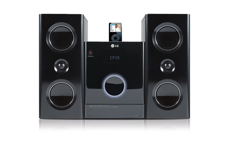 LG Stylish DVD Micro Audio with iPod Docking, FB163