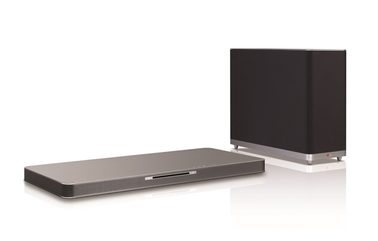 LG SoundPlate™ with 4.1 Multi-Channel Sound System and built-in Blu-ray® Player, LAB540W