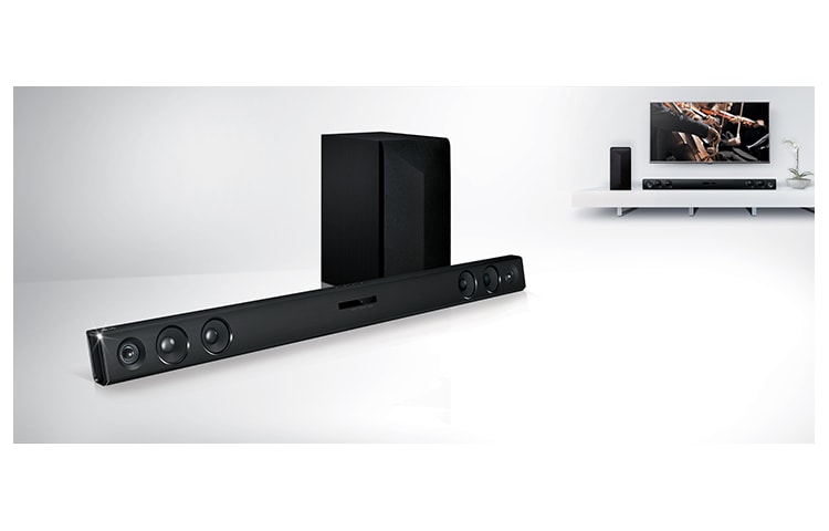 LG 200W 2.1ch Sound Bar , LAS453B