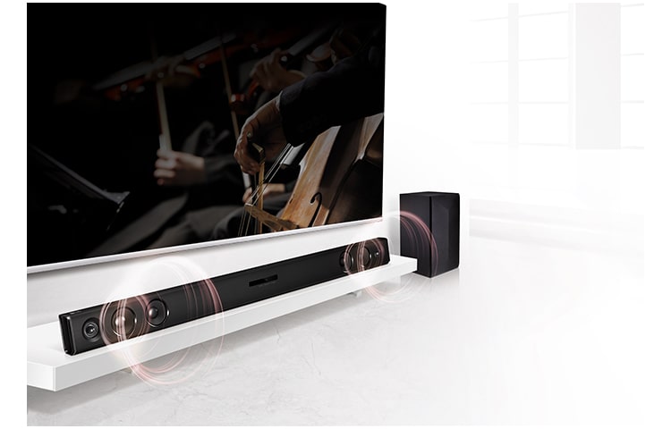 LG 200W 2.1ch Sound Bar , LAS453B