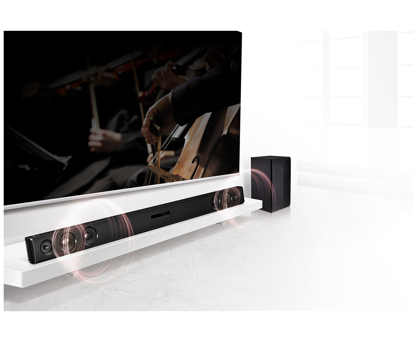 LG 200W 2.1ch Sound Bar , LAS453B